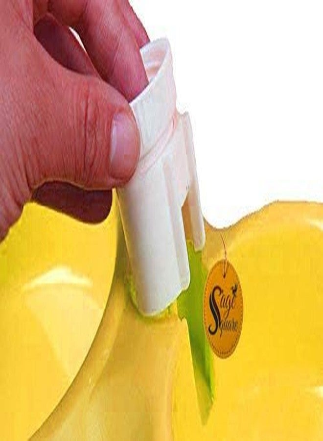 سايج سكوير وعاء طعام وماء مربع من سيج، 2 في 1، مانع للانزلاق، للاستخدام اليومي، سهل التنظيف، للكلاب/القطط/الجراء/القطط الصغيرة والحيوانات الأليفة الأخرى (أصفر) - Image 4